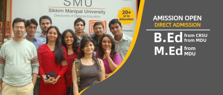 B.Ed Admission From MDU Delhi, B. Ed Colleges Distance Learning Education